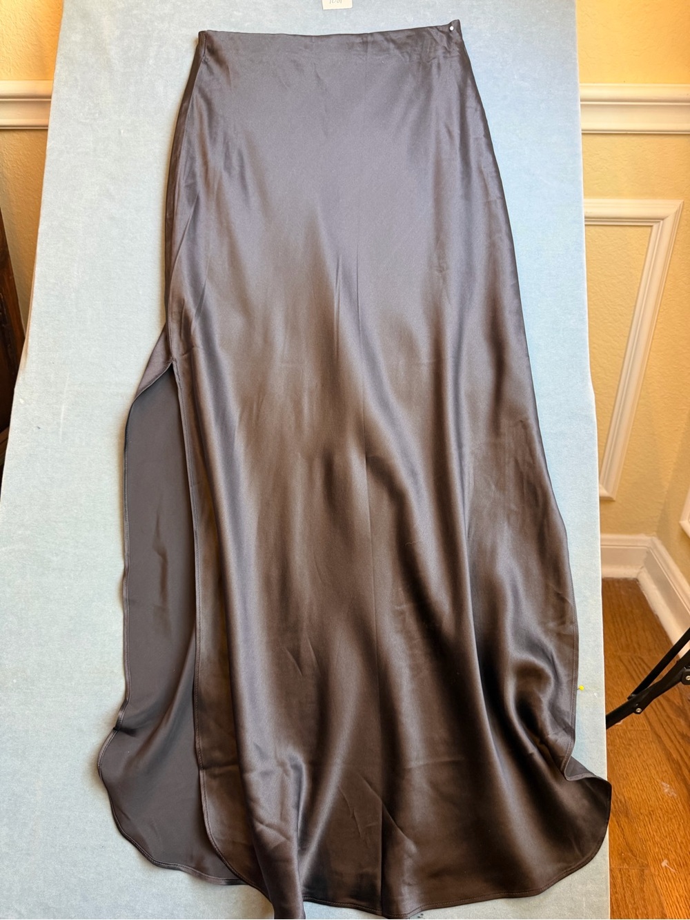 Banana Republic Black Silk Petite Silk Skirt - Picture 7 of 11